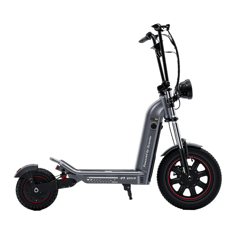 Trottinette électrique tout-terrain iScooter F7Ultra 1500W avec un couple maximal de 38,5 N·m