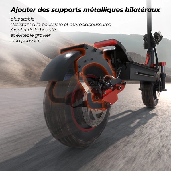 iScooter iX5S 1000W Trottinette Électrique Tout-Terrain