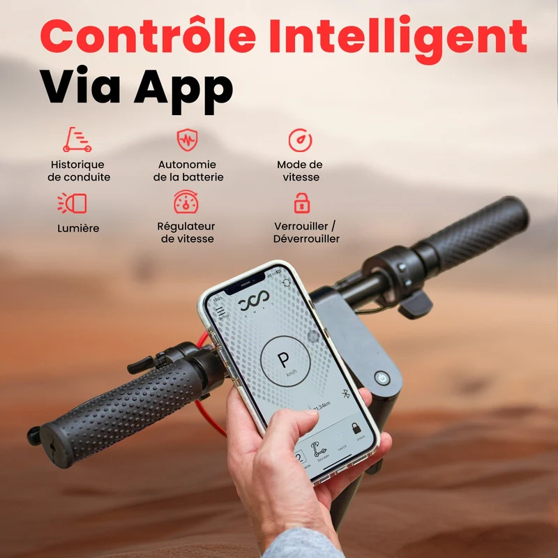 W8 750W Trottinette électrique