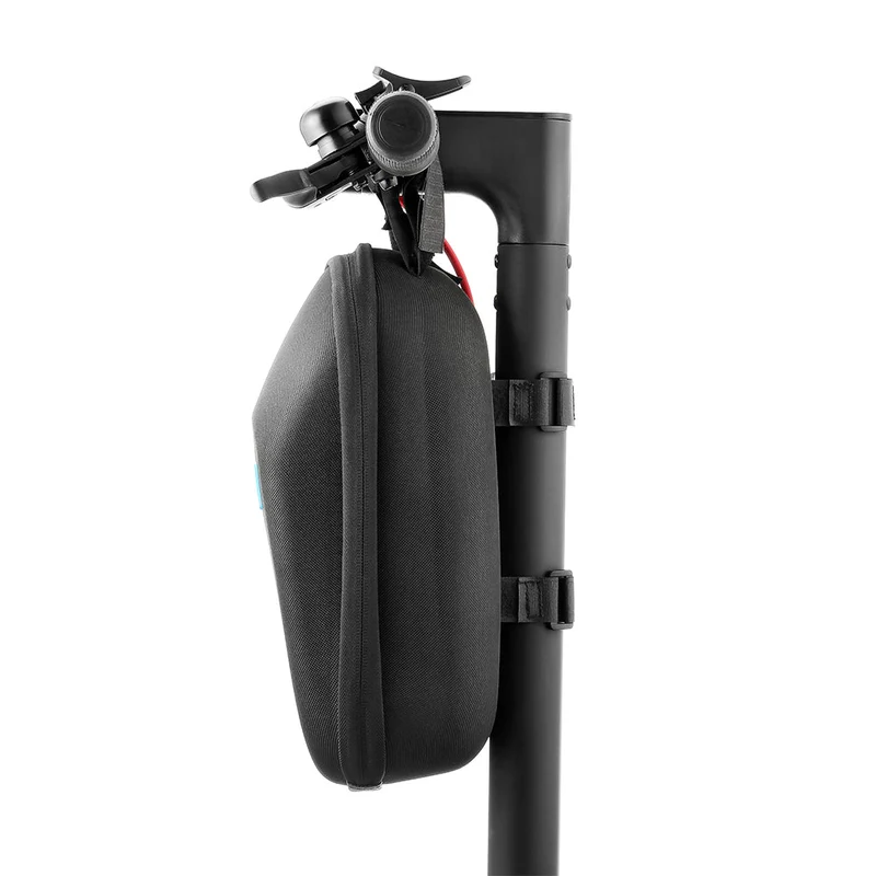 Sac de rangement noir pour tête de trottinette électrique