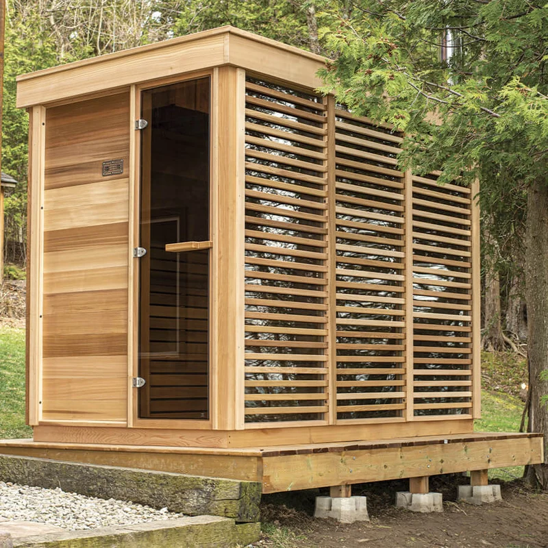 Sauna extérieur Pure Cübe CU580