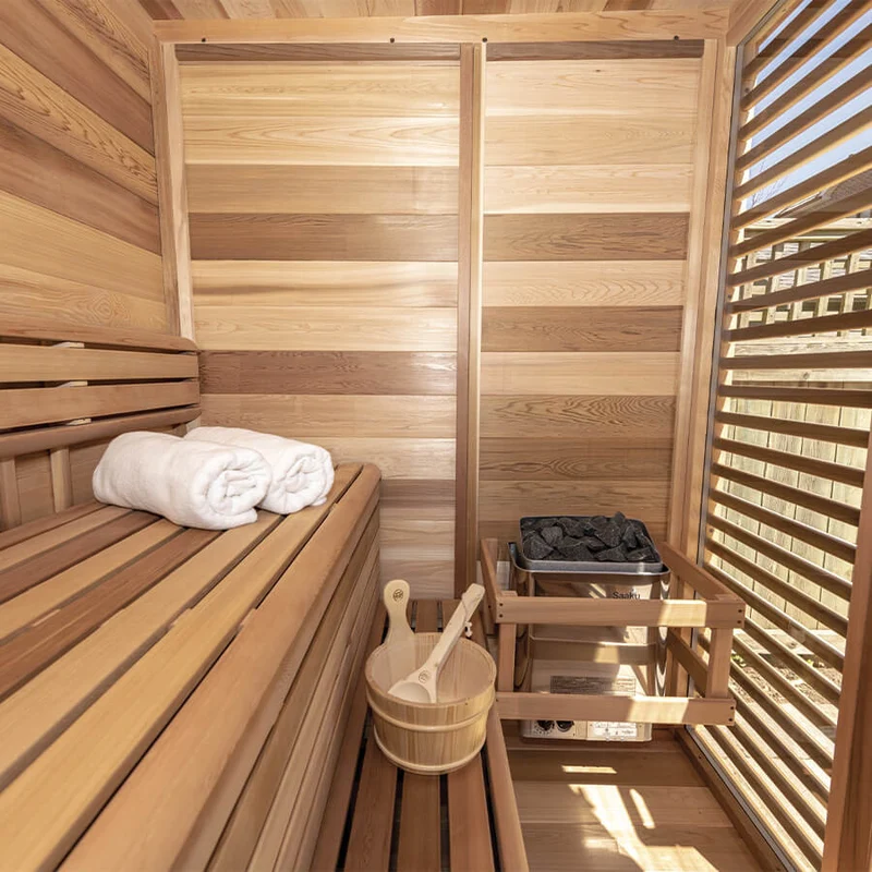 Sauna extérieur Pure Cübe CU570