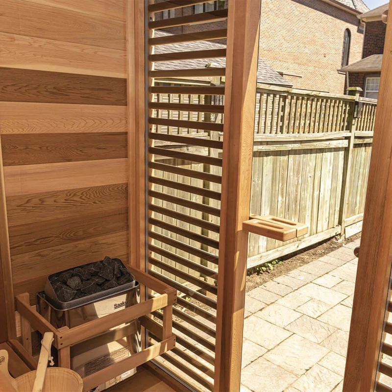 Sauna extérieur Pure Cübe CU570