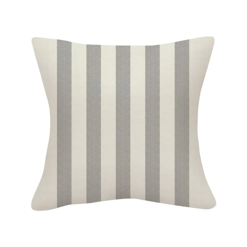 Coussin extérieur 24 x 24 po - Imprimé Cabana gris