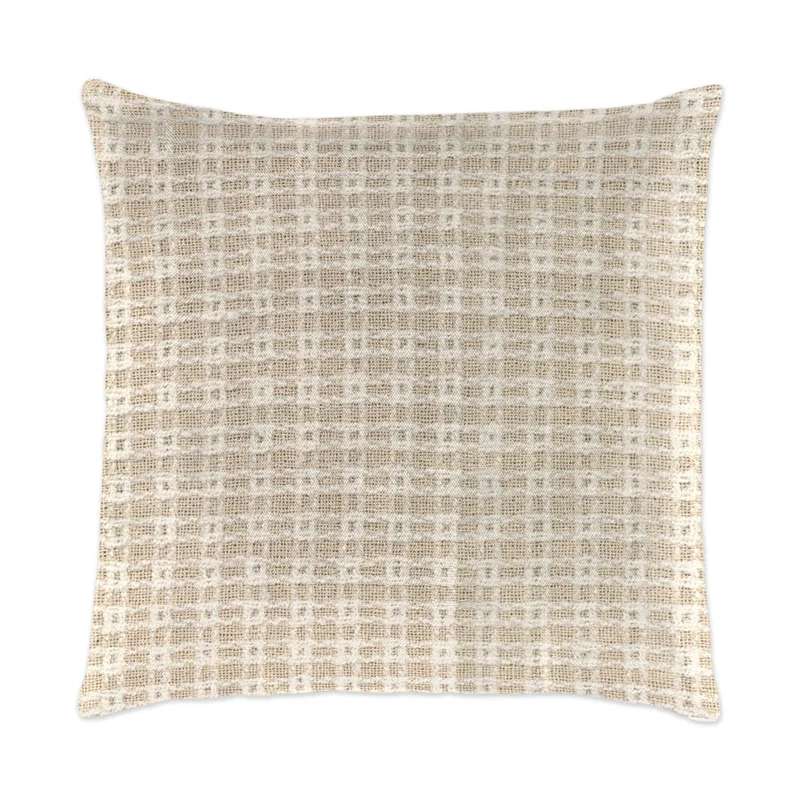 Coussin extérieur 18 x 18 po - Petits carreaux