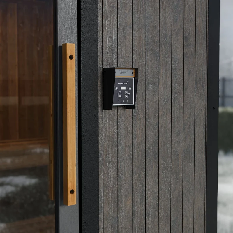 Sauna extérieur en cèdre rouge