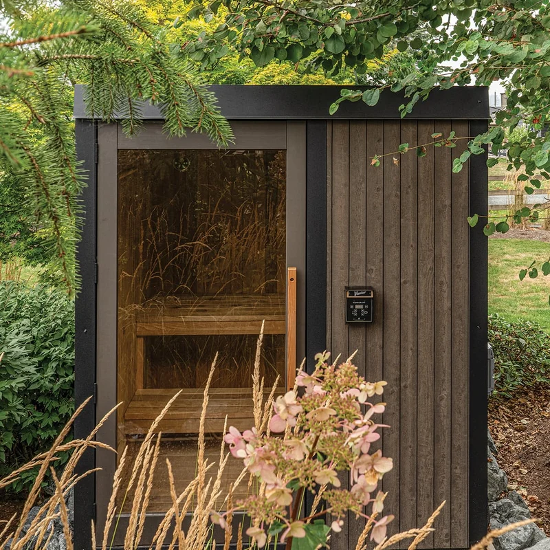 Sauna extérieur en cèdre rouge