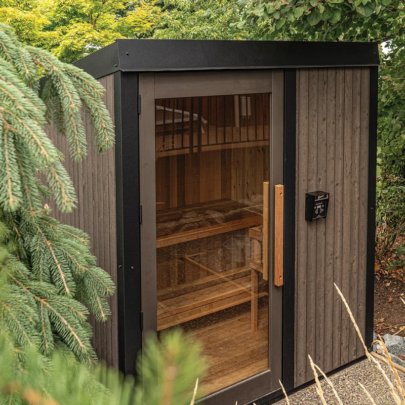 Sauna extérieur en cèdre rouge