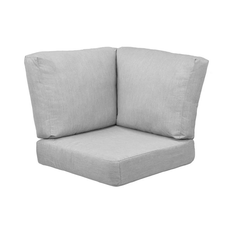 Coussins de coin pour sectionnel extérieur