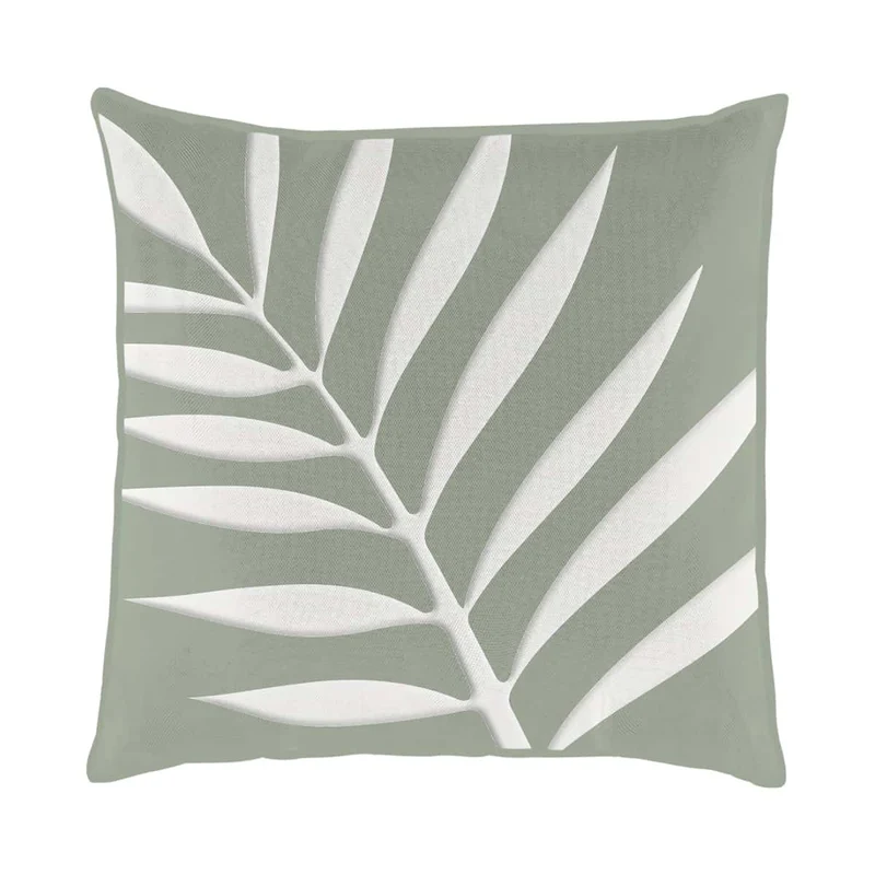 Coussin extérieur 24 x 24 po - Palmier sauge