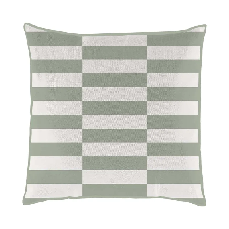 Coussin extérieur 18 x 18 po - Illusion sauge
