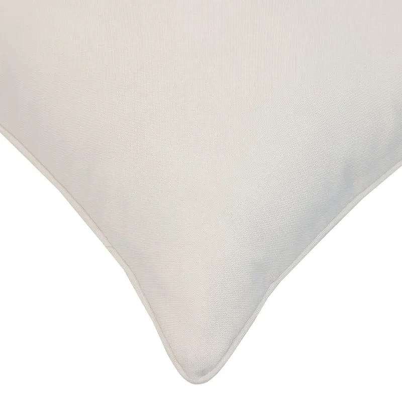 Coussin extérieur 18 x 18 po - Blanc
