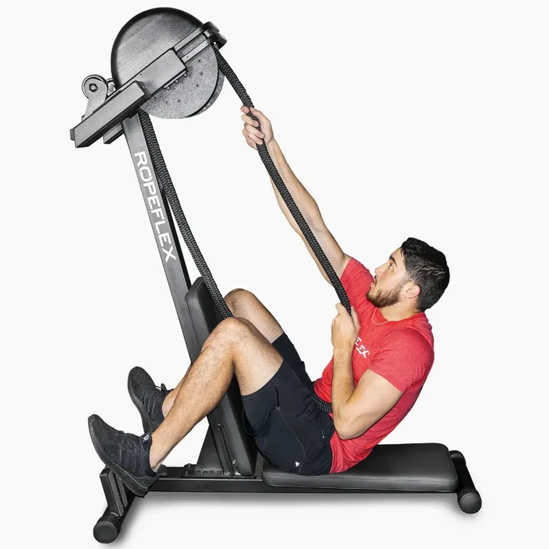 RX2300 DUAL-POSITION COMPACT ENDLESS ROPE TRAINER WITH DSS PROGRESSIVE RESISTANCE