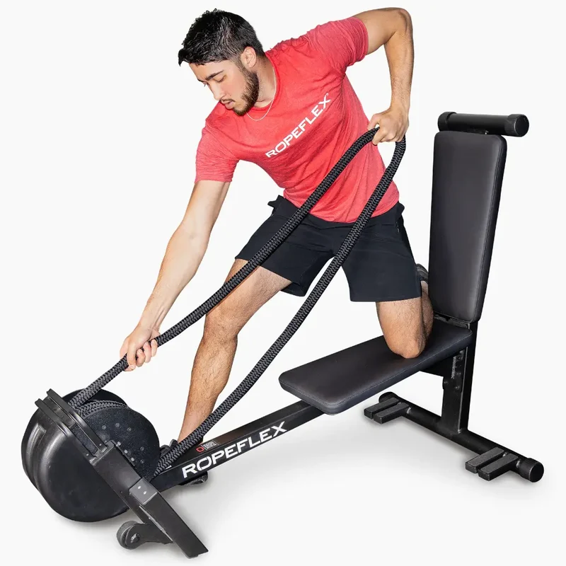 RX2300 DUAL-POSITION COMPACT ENDLESS ROPE TRAINER WITH DSS PROGRESSIVE RESISTANCE