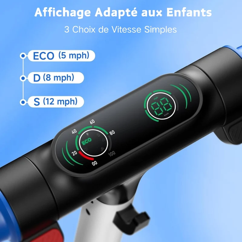 isinwheel S4 Trottinette électrique pour enfants