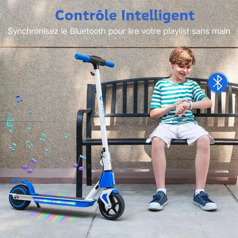 isinwheel S4 Trottinette électrique pour enfants