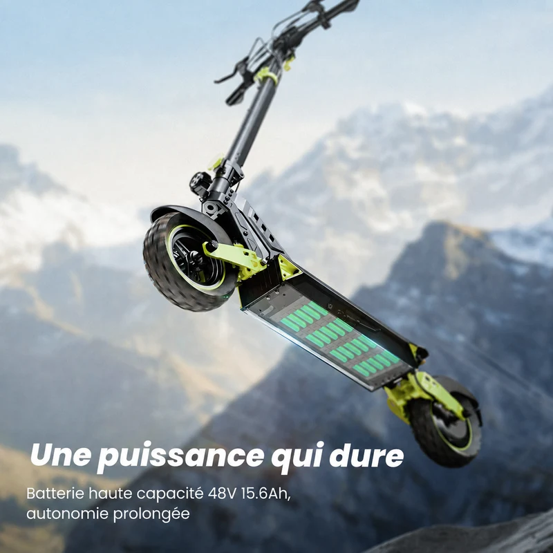 D2 Trottinette électrique tout-terrain 1000W