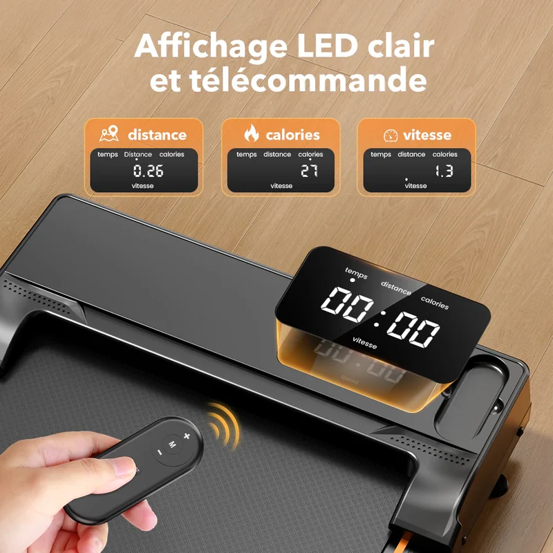 JT31 Tapis de course compact inclinable