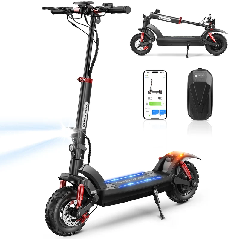 isinwheel GT2 Trottinette électrique tout-terrain 1200W