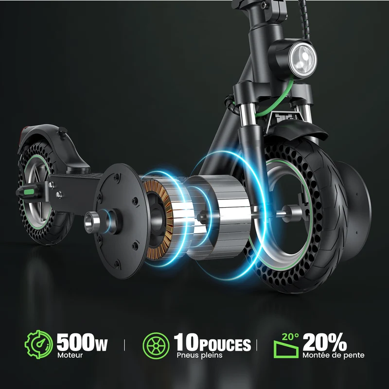 S9MAX Trottinette électrique légère pour la ville 500W