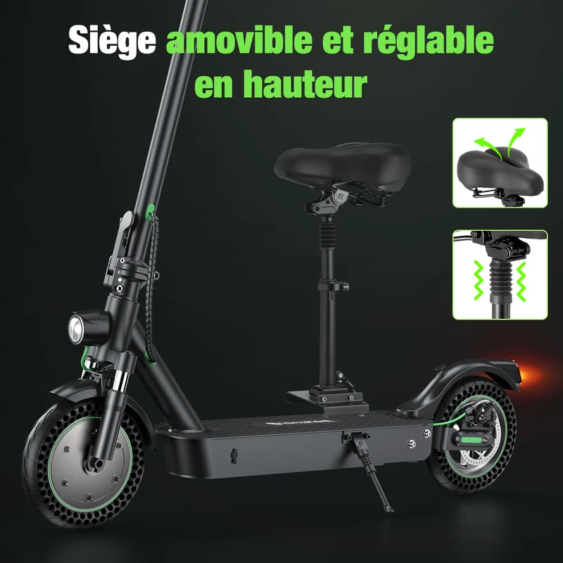 S9MAX Trottinette électrique légère pour la ville 500W