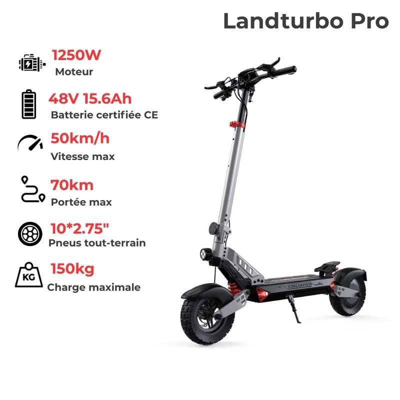 S9MAX Trottinette électrique légère pour la ville 500W