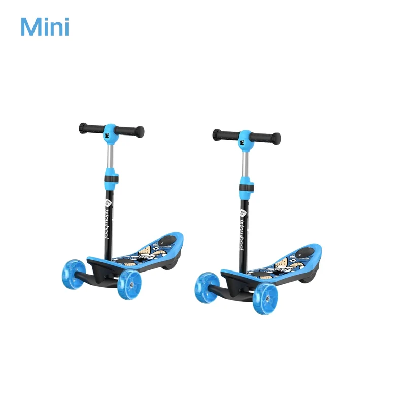 isinwheel MiniSpider Trottinette Électrique Enfant à 3 Roues (2-en-1)