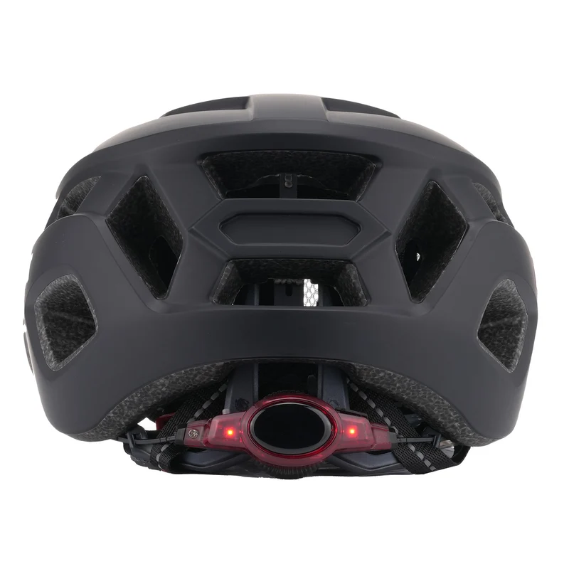 isinwheel Casque de vélo électrique avec feu arrière LED