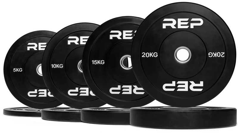 REP Black Bumper Plates
