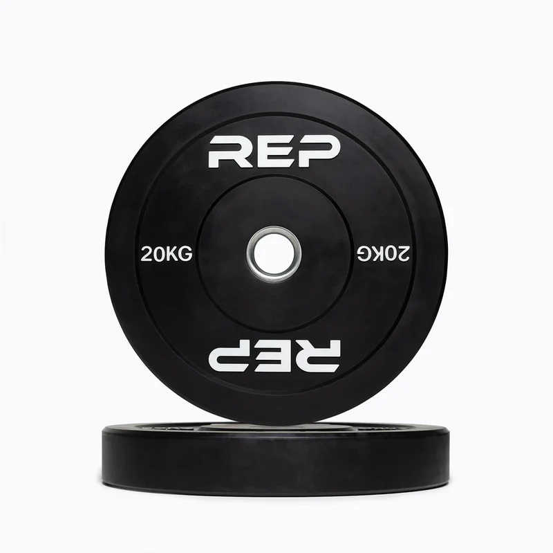 REP Black Bumper Plates