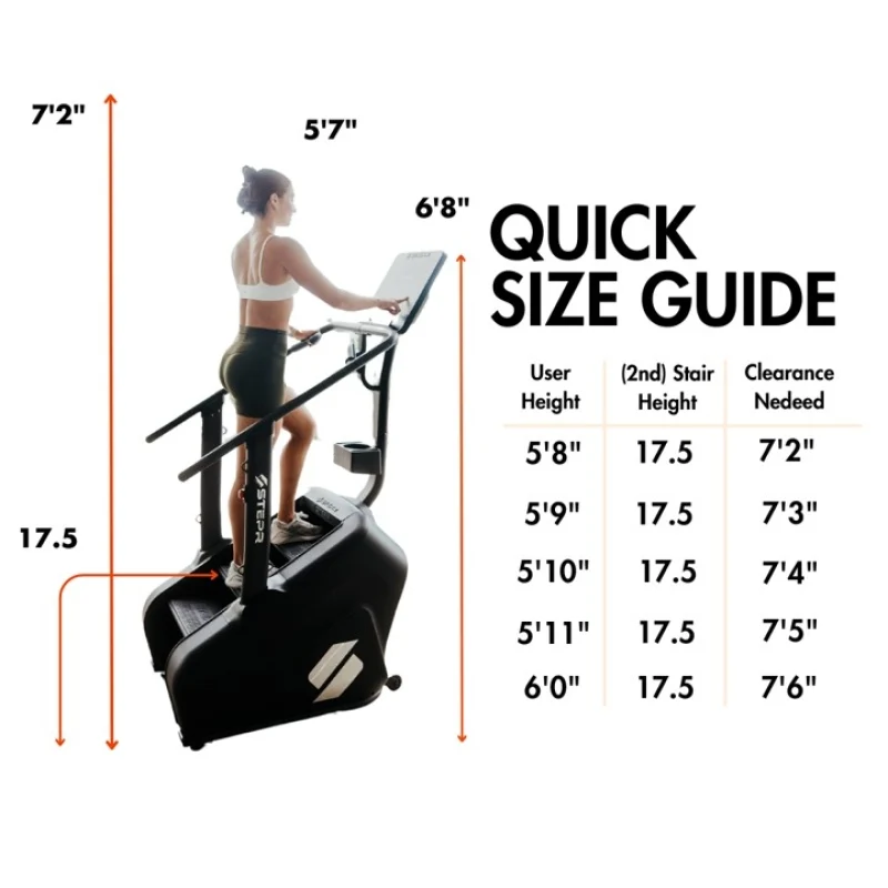 STEPR+ Classic Stair Climber LED Console