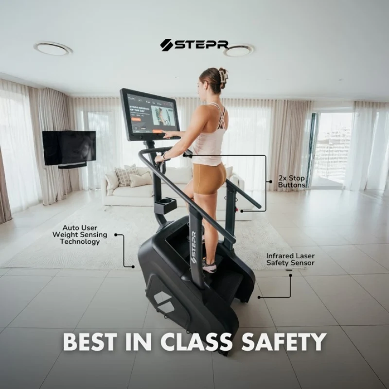 STEPR+ Stair Climber Connected 27" HD Touchscreen