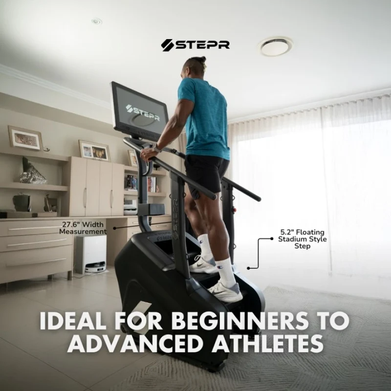 STEPR+ Stair Climber Connected 27" HD Touchscreen