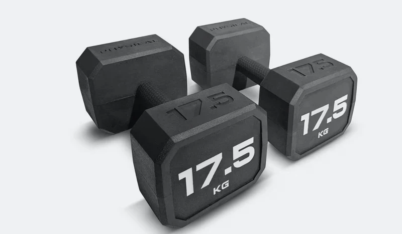 Physical RBX Studio Rubber Dumbbells