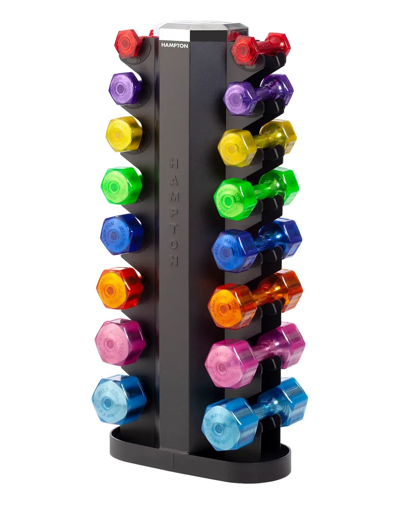 Hampton 2-Sided Vertical Rack | 8 Pairs Jelly-Bell or Neo-Hex