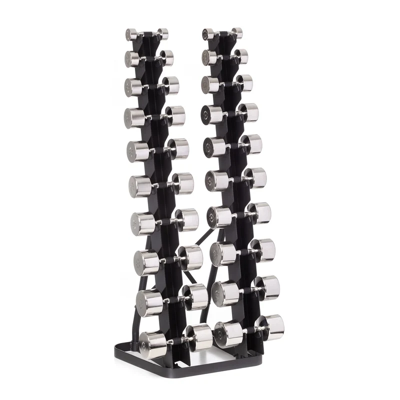 Hampton Vertical Twin Tower Dumbbell Rack | 10 Pairs
