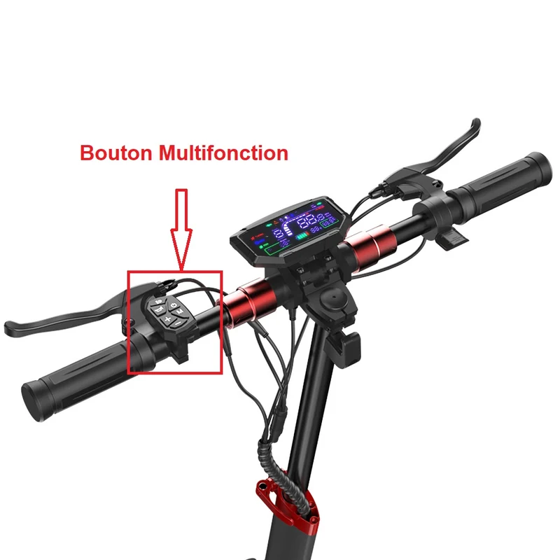 Bouton multifonction pour trottinette électrique tout terrain GT2/GT1