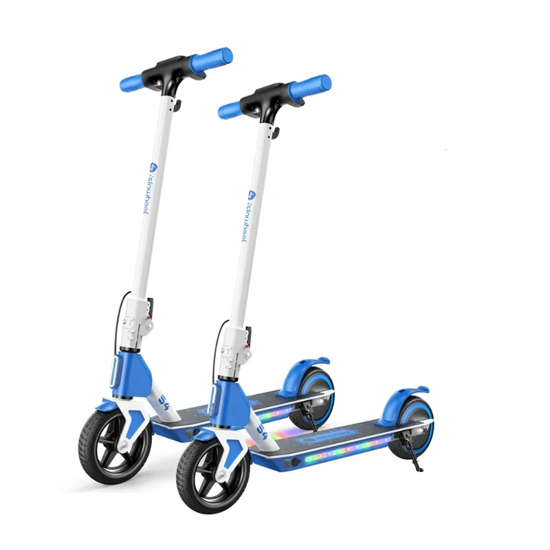isinwheel® S7 Trotinette Électrique pour Enfants Réglable