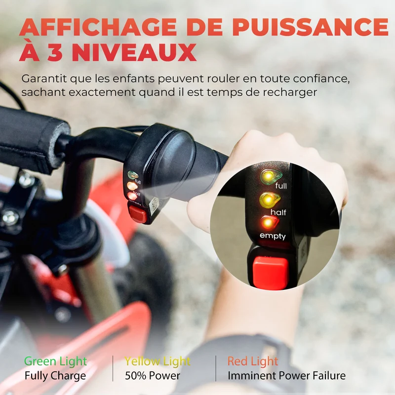 iSinwheel A12/A14 Moto Électrique pour Enfants