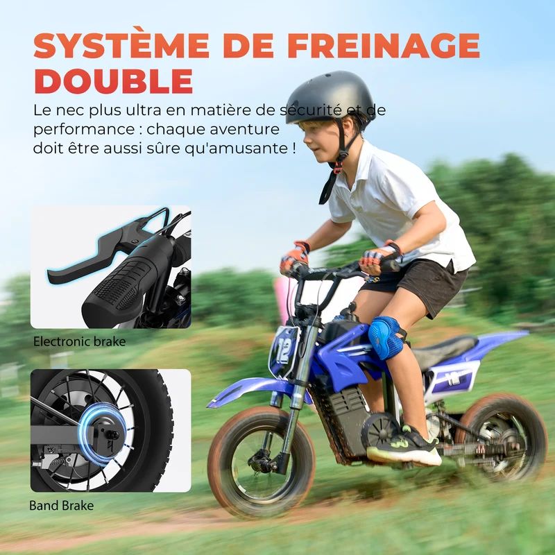 iSinwheel A12/A14 Moto Électrique pour Enfants