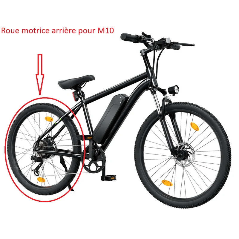 Roue avant ou arrière pour vélo électrique M10