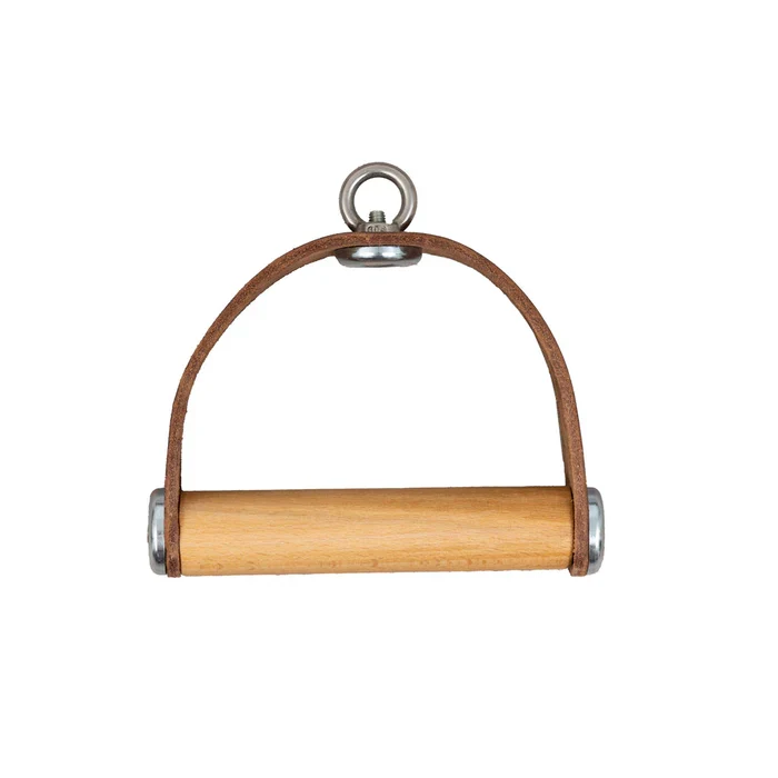 Hegren Talma Leather Wood Handles