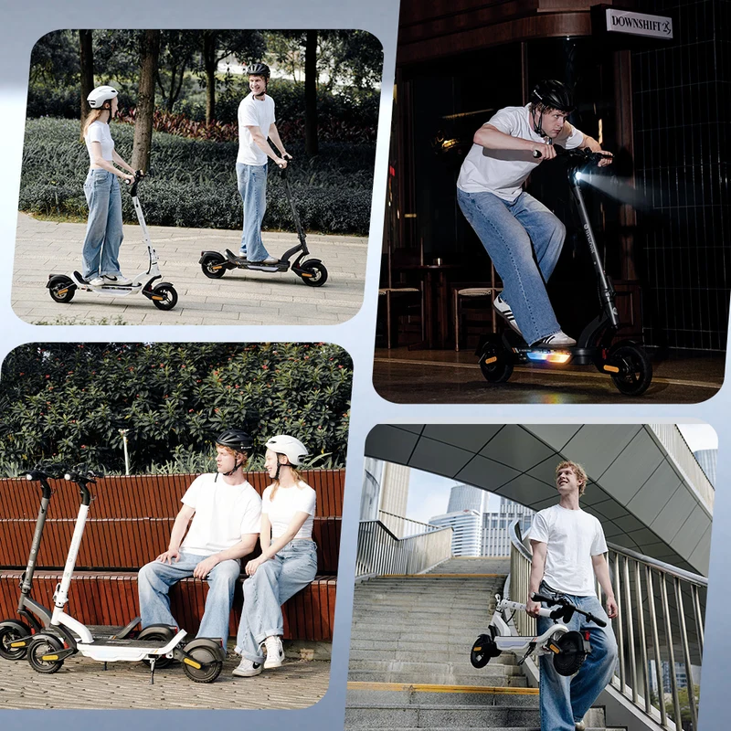 isinwheel® S-NOVA Pro Trottinette électrique tout-terrain 1000W