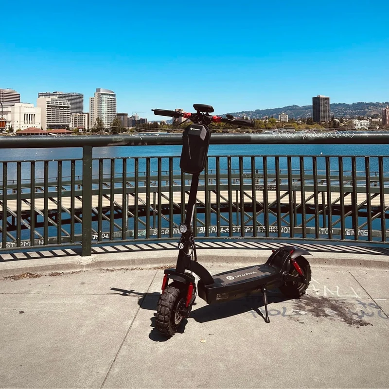 isinwheel® GT2/GT1 Trottinette électrique tout terrain 1200W pour adultes et adolescents