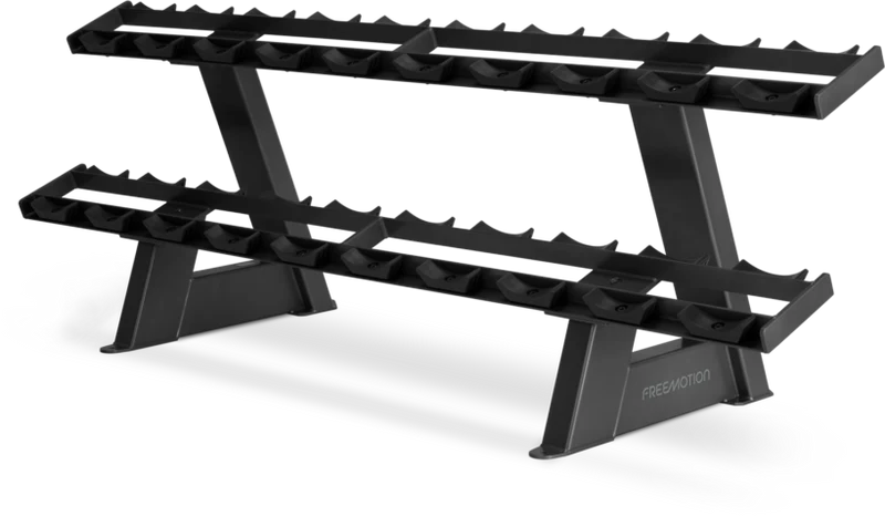 FreeMotion TWIN TIER DUMBBELL RACK