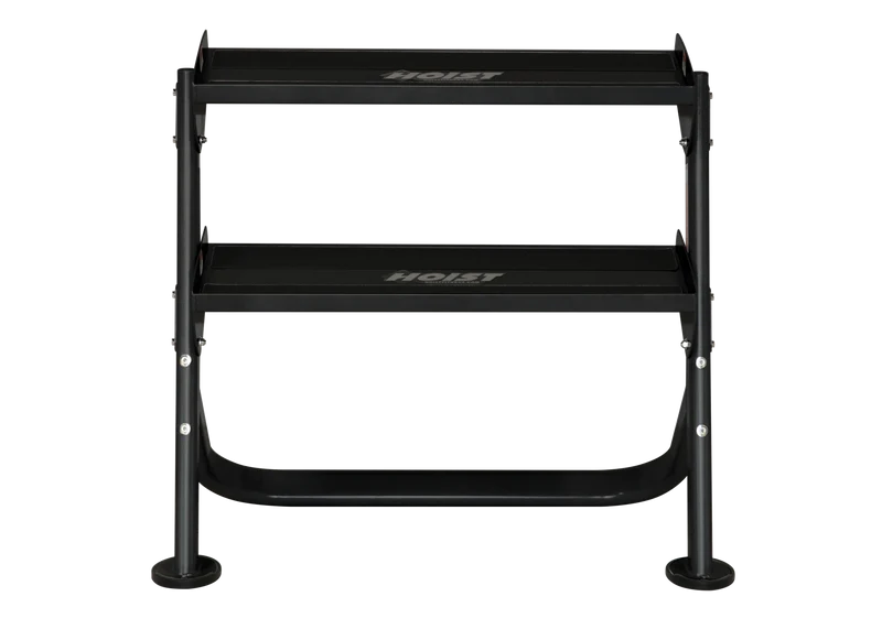 HOIST HF-5461-36-MB 36" Dumbbell Rack (2 Tier)