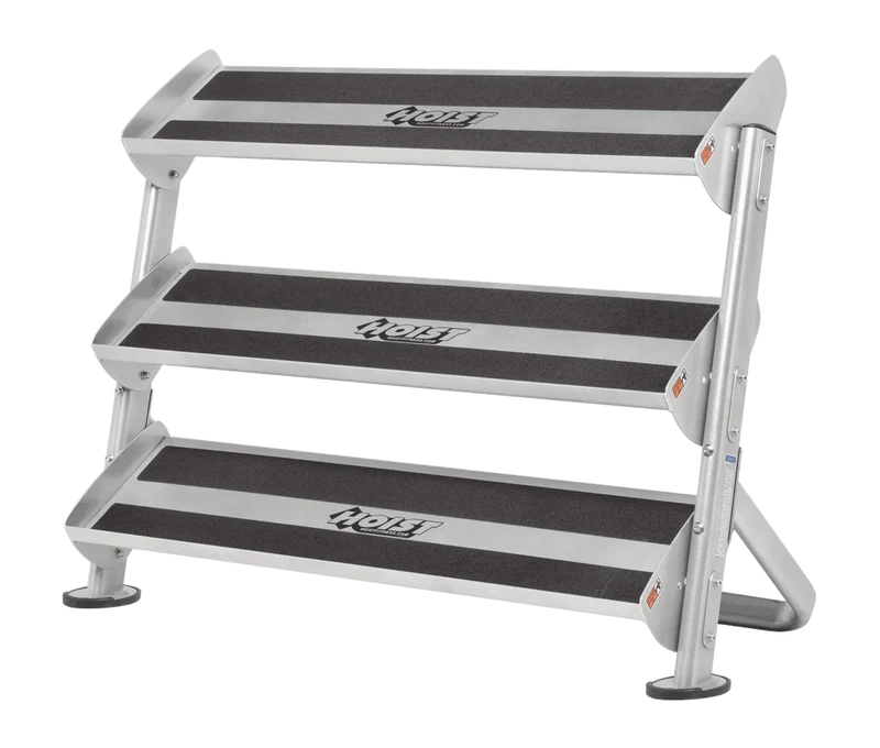 HOIST HF-5461-48-MB 48" Dumbbell Rack (With 3rd-Tier Option)
