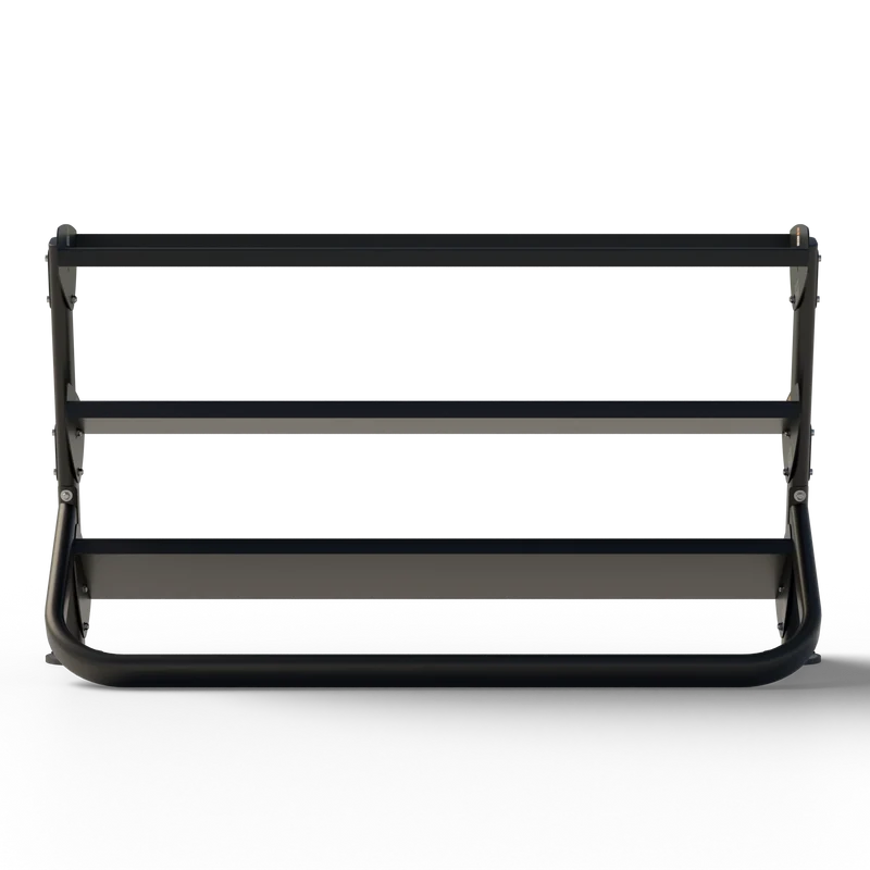 HOIST HF5461-60-MB 60" Dumbbell Rack (With 3rd-Tier Option)