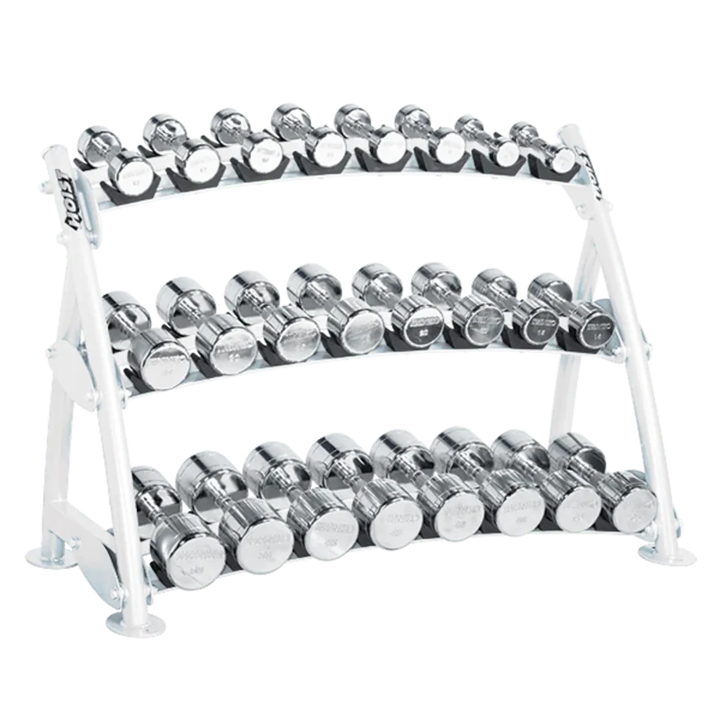 HOIST CF-3462-3 3-Tier Horizontal Beauty Bell Rack (12 Pairs)