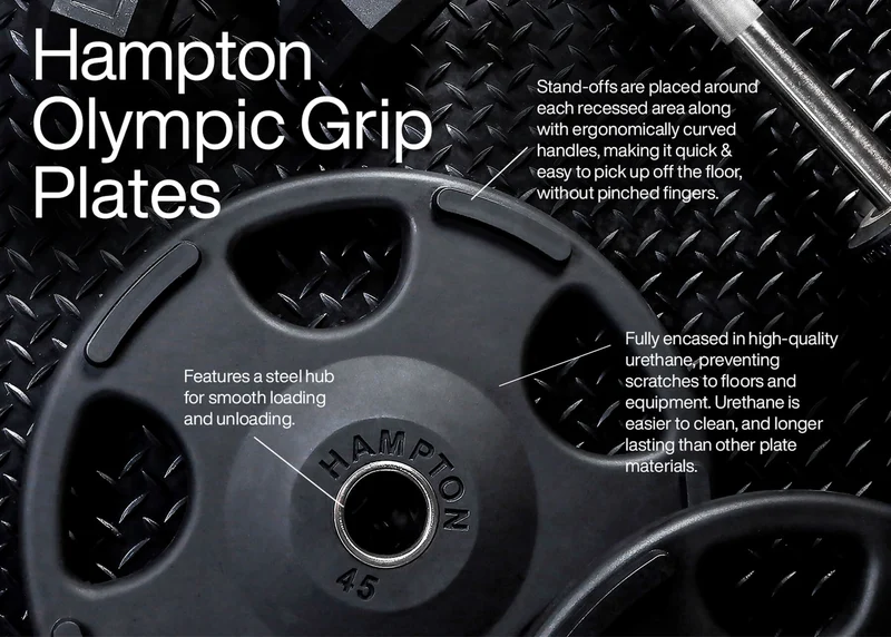 Hampton Olympic Grip Urethane Plates